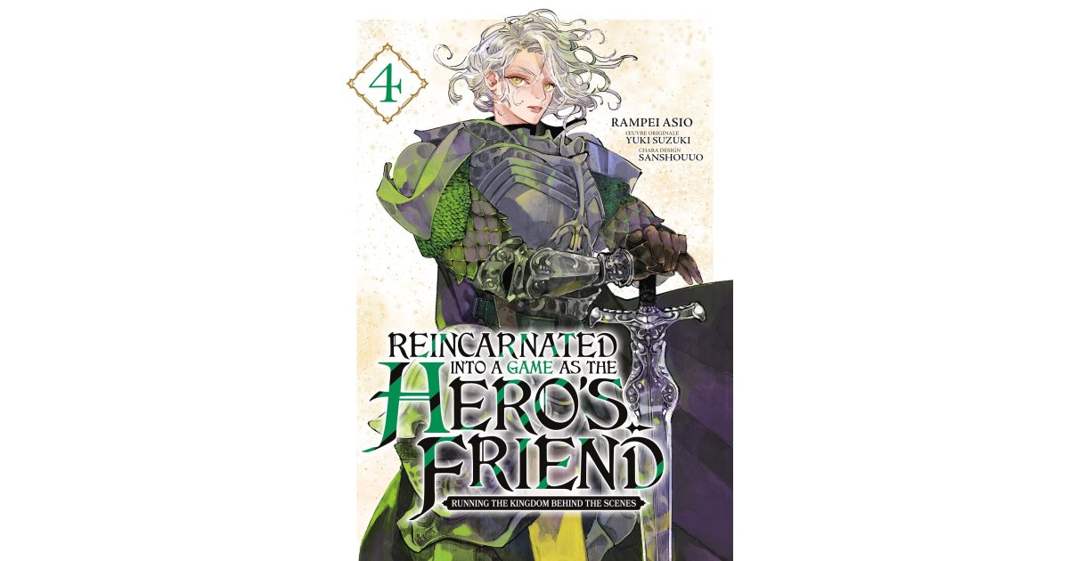 Reincarnated Into a Game as the Hero's Friend - T.04 - eBook & Manga