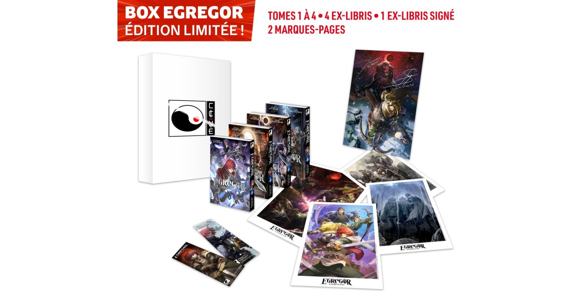 Egregor : Le Souffle de la Foi - Partie 1 (Tomes 1 à 4) - Coffret 4